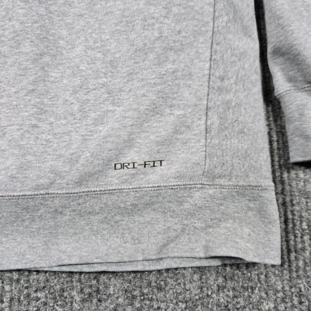 Jordan Hoodie Mens XL Gray Dri-FIT Fleece Pullover‎ Crossover Fleece dq7327-091